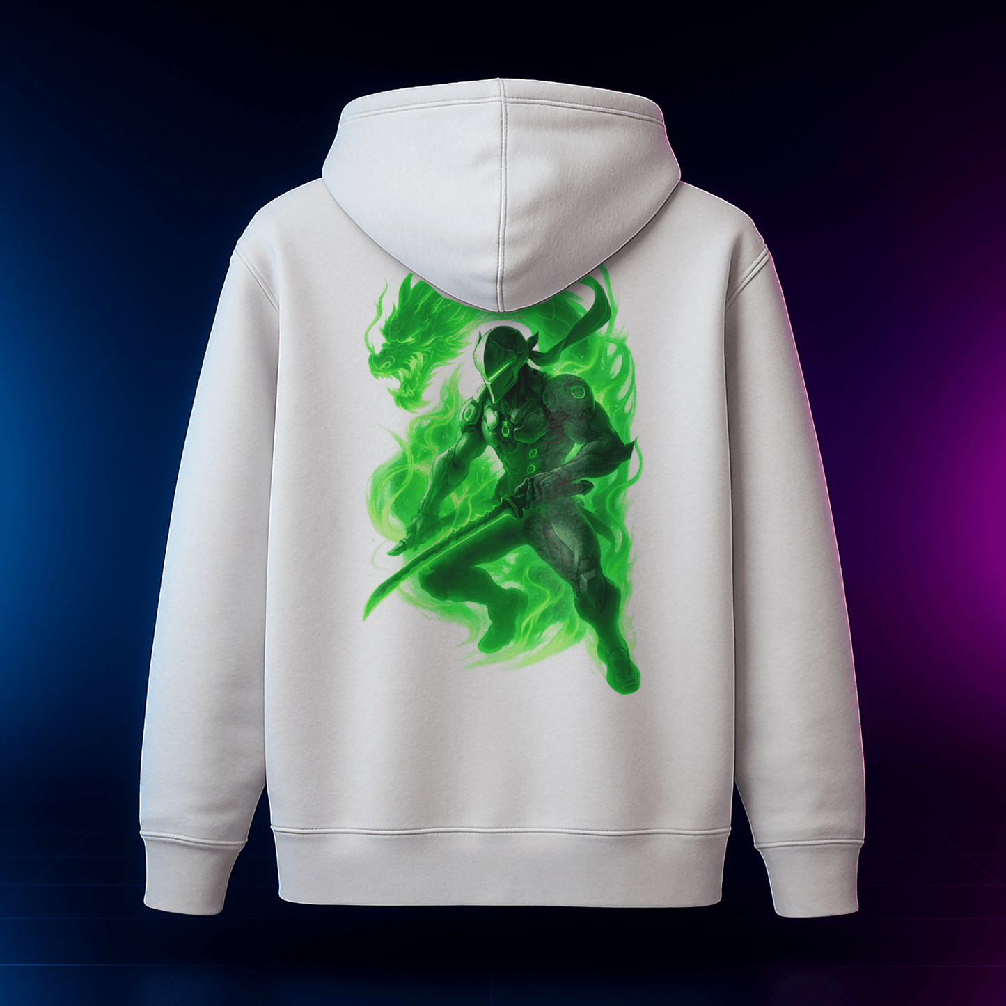π Genji | Cyberborn Hoodie - essentiarealm
