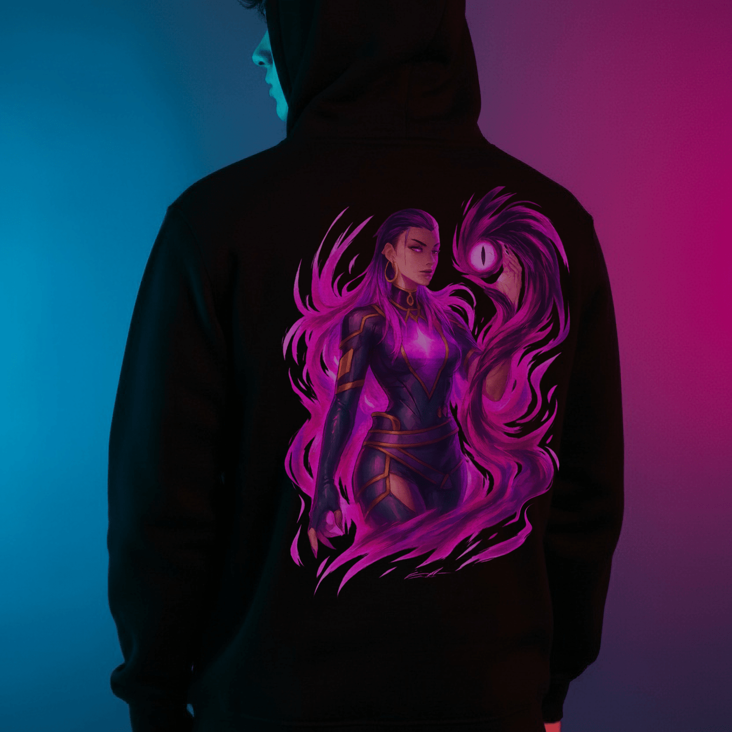 Reyna Unisex College Hoodie - essentiarealm