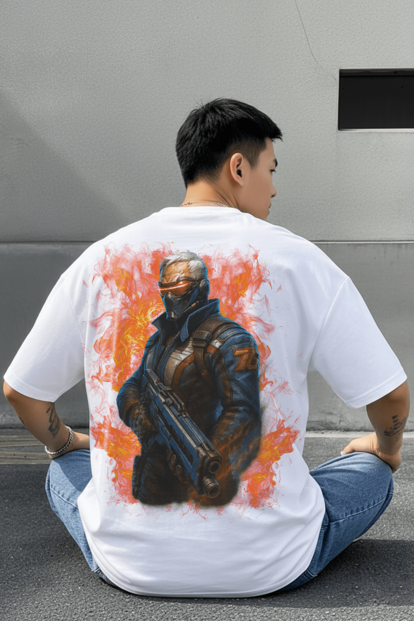 Soldier 76 Unisex Heavy Cotton Tee - essentiarealm