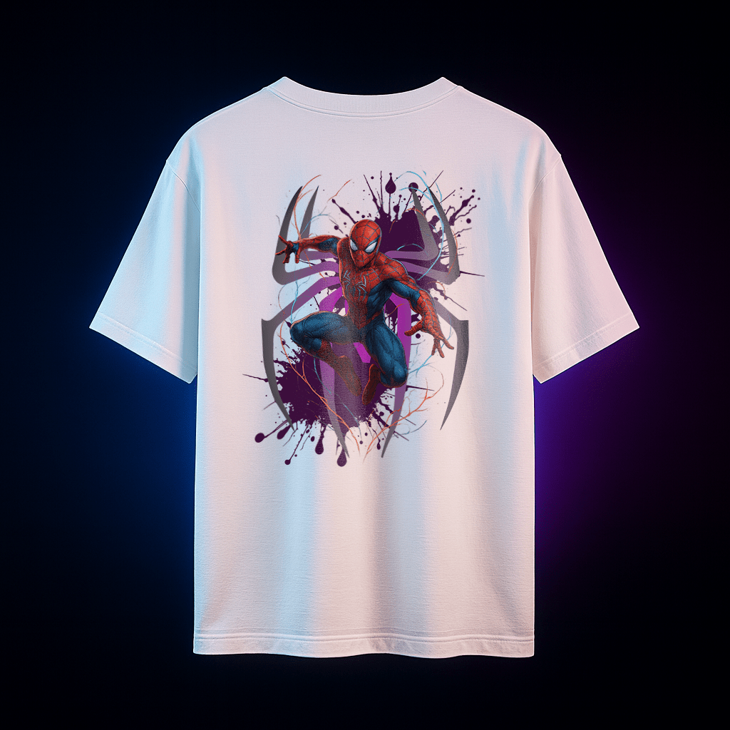 Spider man Unisex Heavy Cotton Tee - essentiarealm