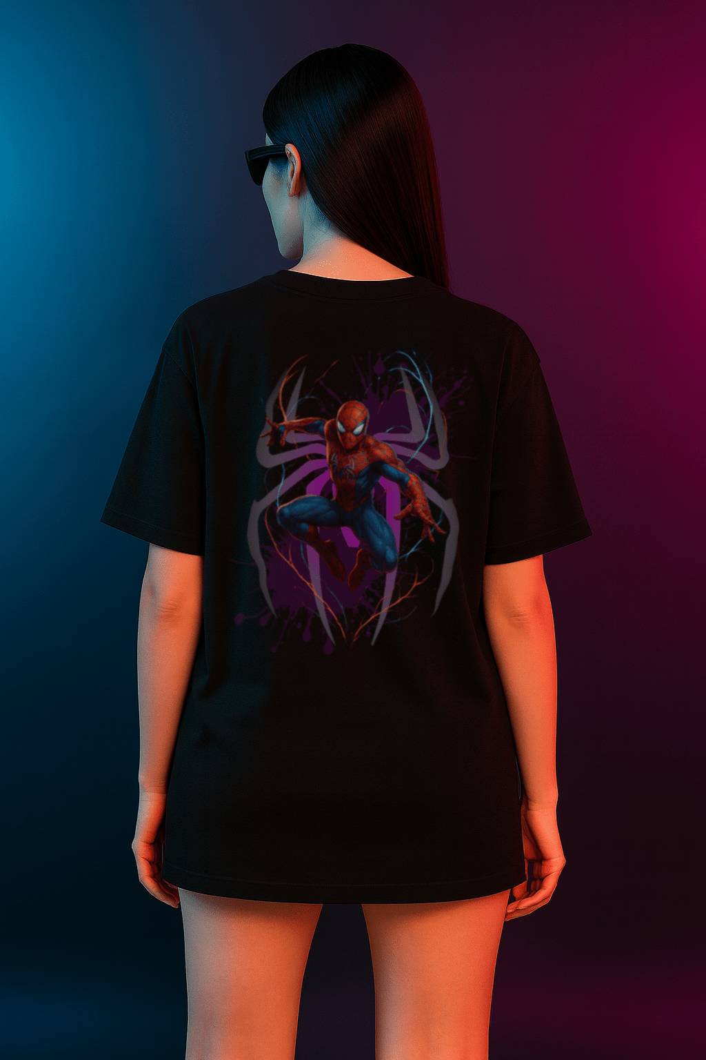 Spider man Unisex Heavy Cotton Tee - essentiarealm