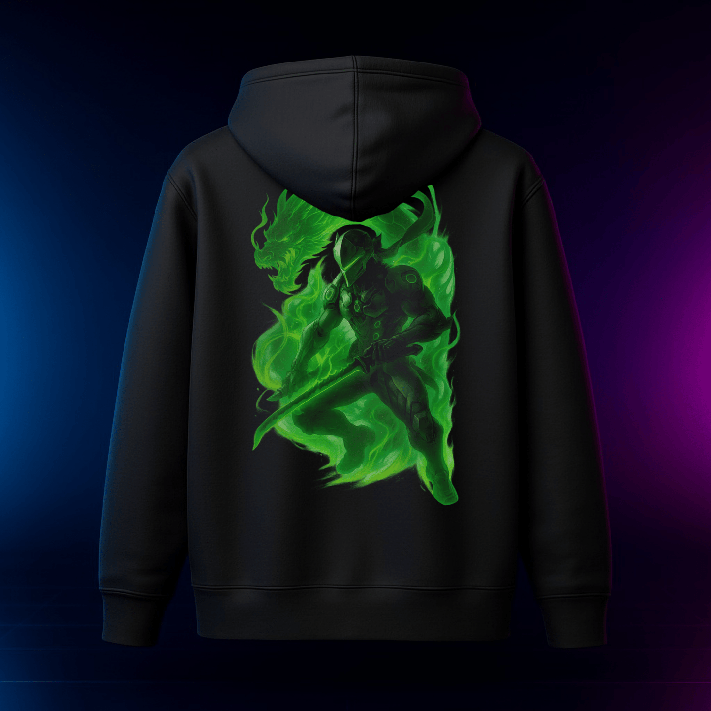 🐉 Genji | Cyberborn Hoodie - essentiarealm