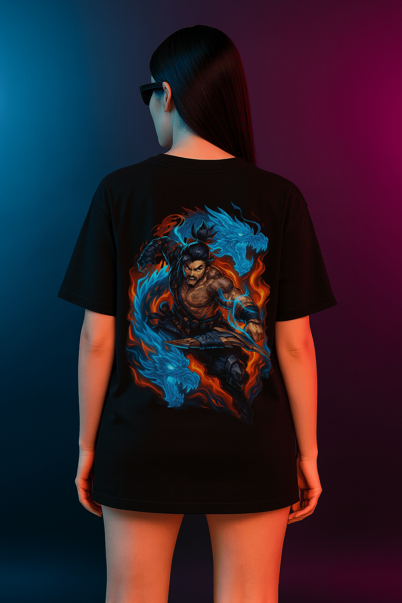 Hanzo Unisex Heavy Cotton Tee - essentiarealm