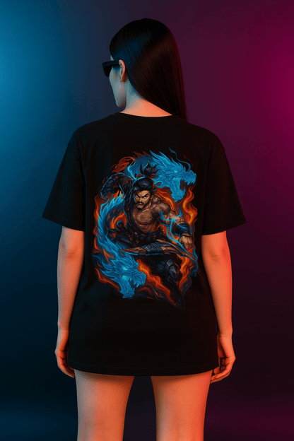 Hanzo Unisex Heavy Cotton Tee - essentiarealm