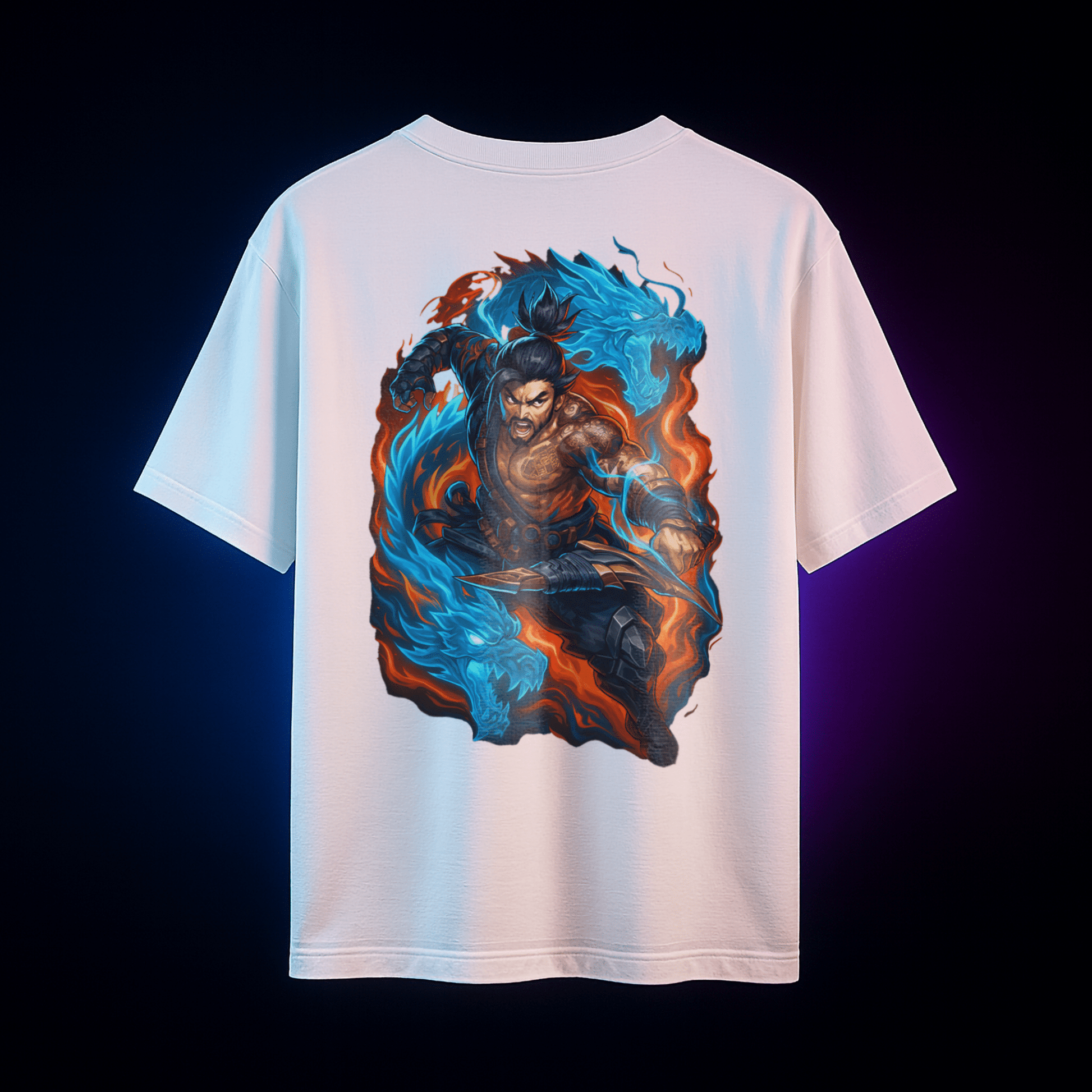 Hanzo Unisex Heavy Cotton Tee - essentiarealm