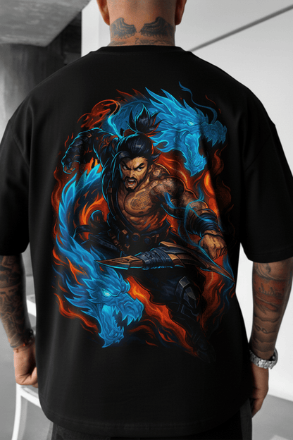 Hanzo Unisex Heavy Cotton Tee - essentiarealm