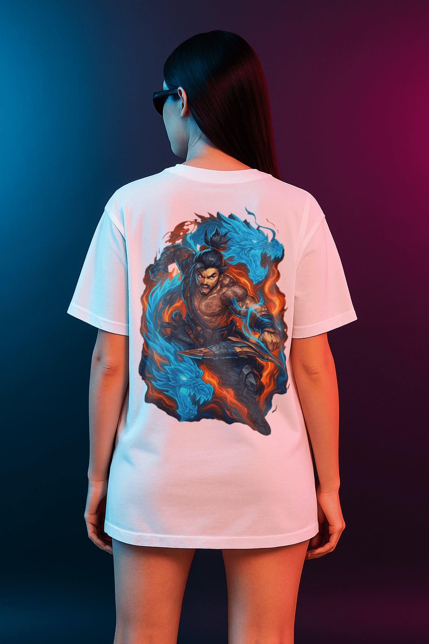 Hanzo Unisex Heavy Cotton Tee - essentiarealm