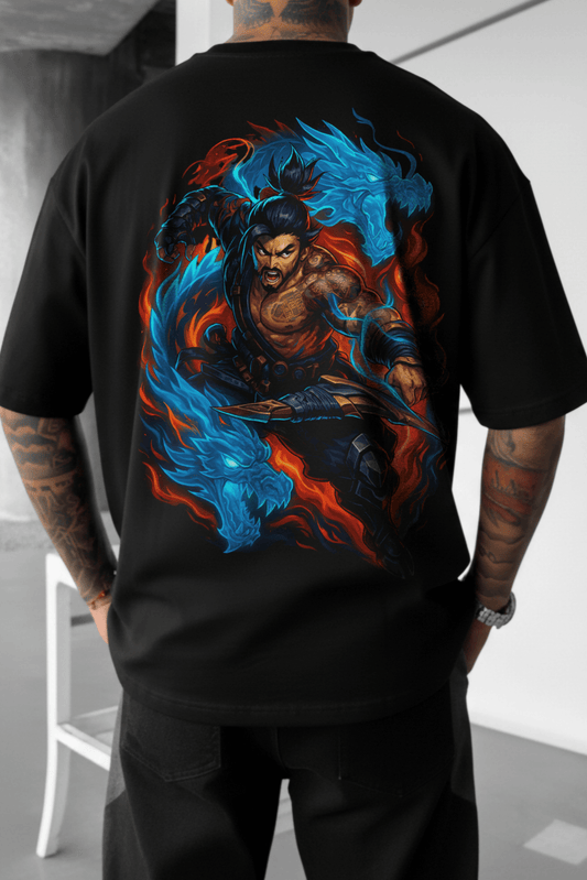 Hanzo Unisex Heavy Cotton Tee - essentiarealm