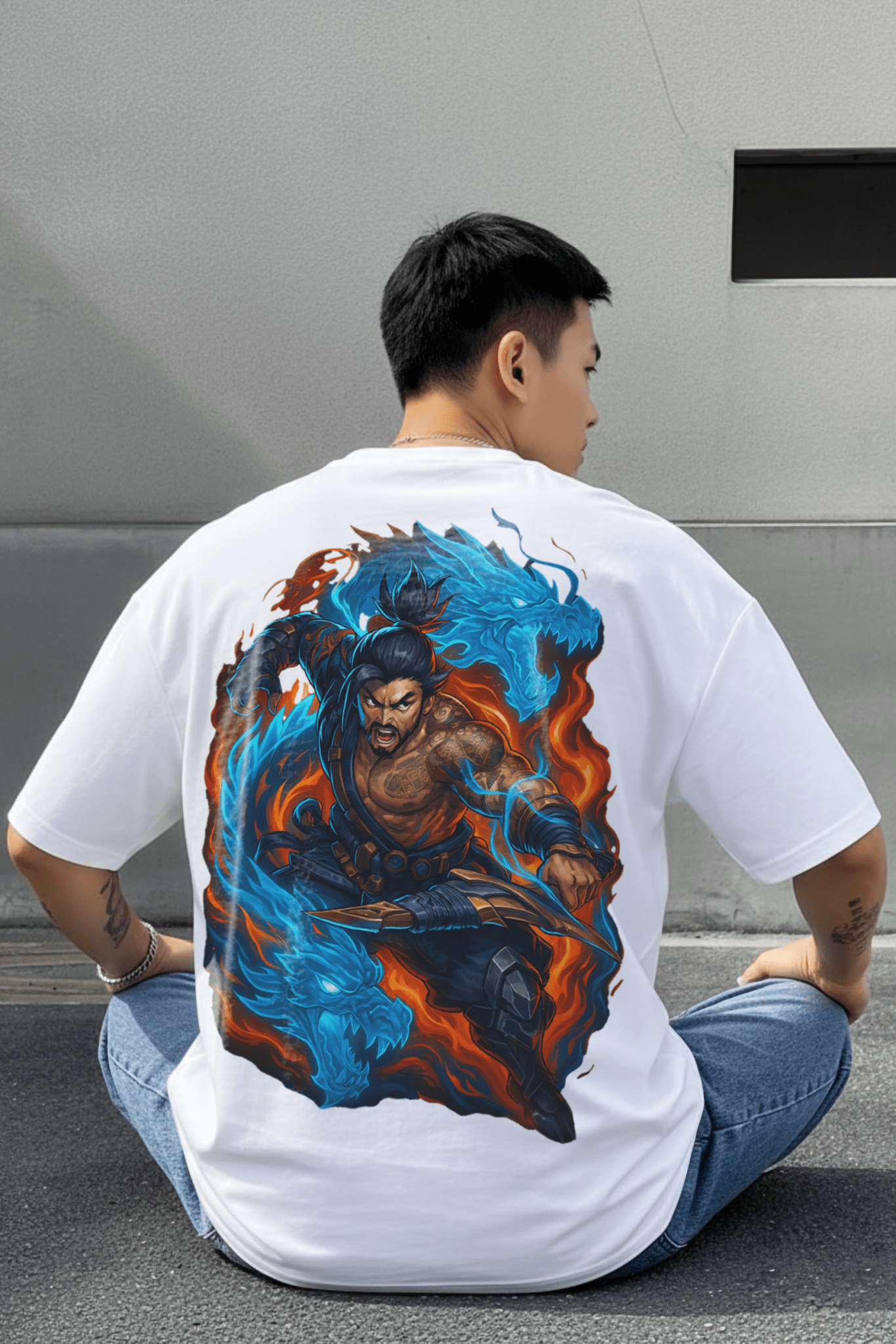 Hanzo Unisex Heavy Cotton Tee - essentiarealm