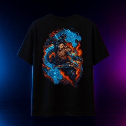 Hanzo Unisex Heavy Cotton Tee - essentiarealm