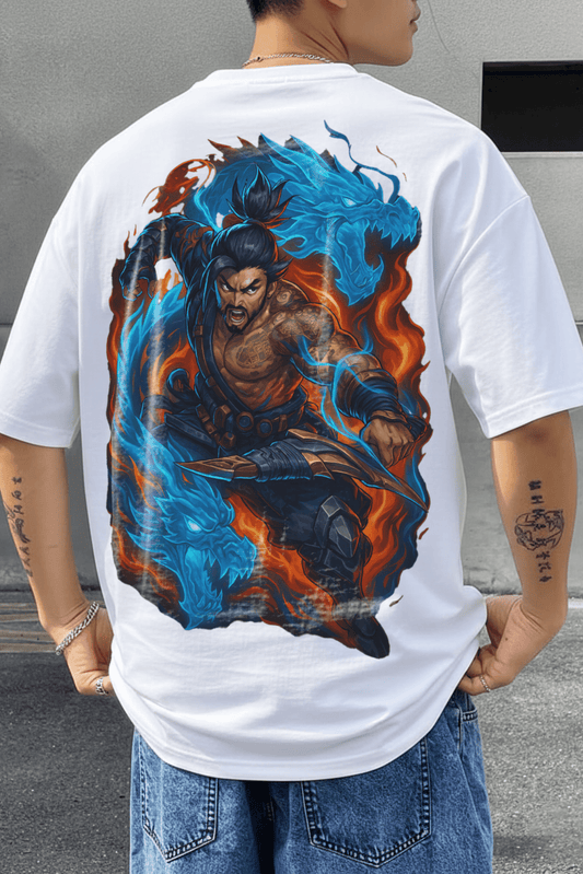 Hanzo Unisex Heavy Cotton Tee - essentiarealm