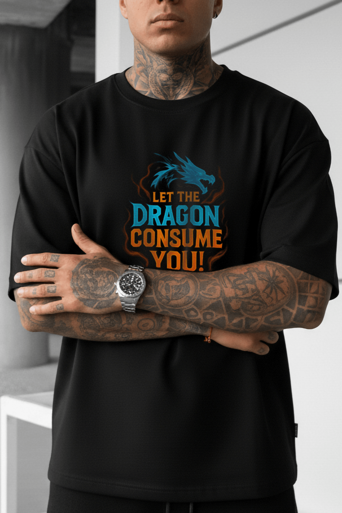 Hanzo Unisex Heavy Cotton Tee - essentiarealm