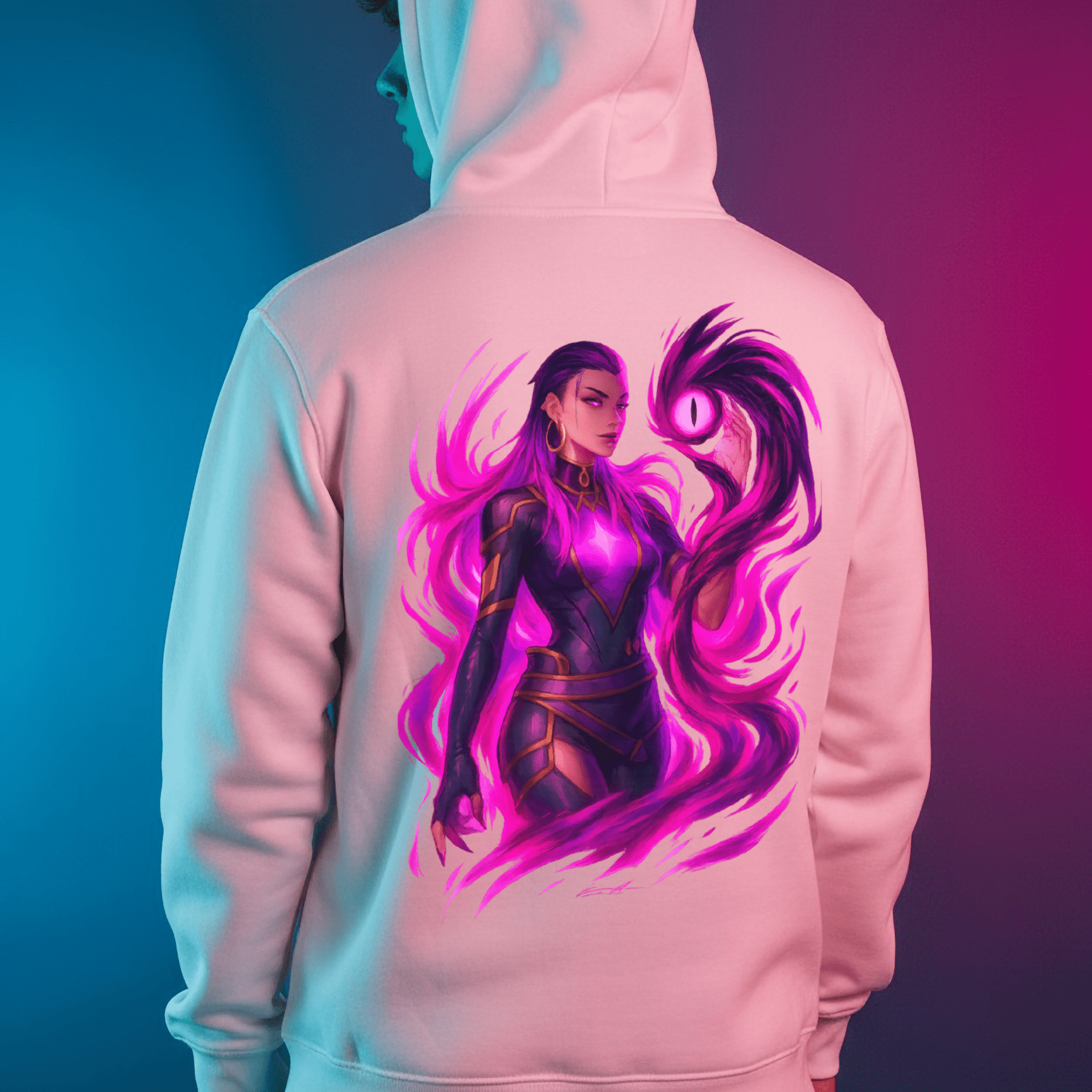 Reyna Unisex College Hoodie - essentiarealm