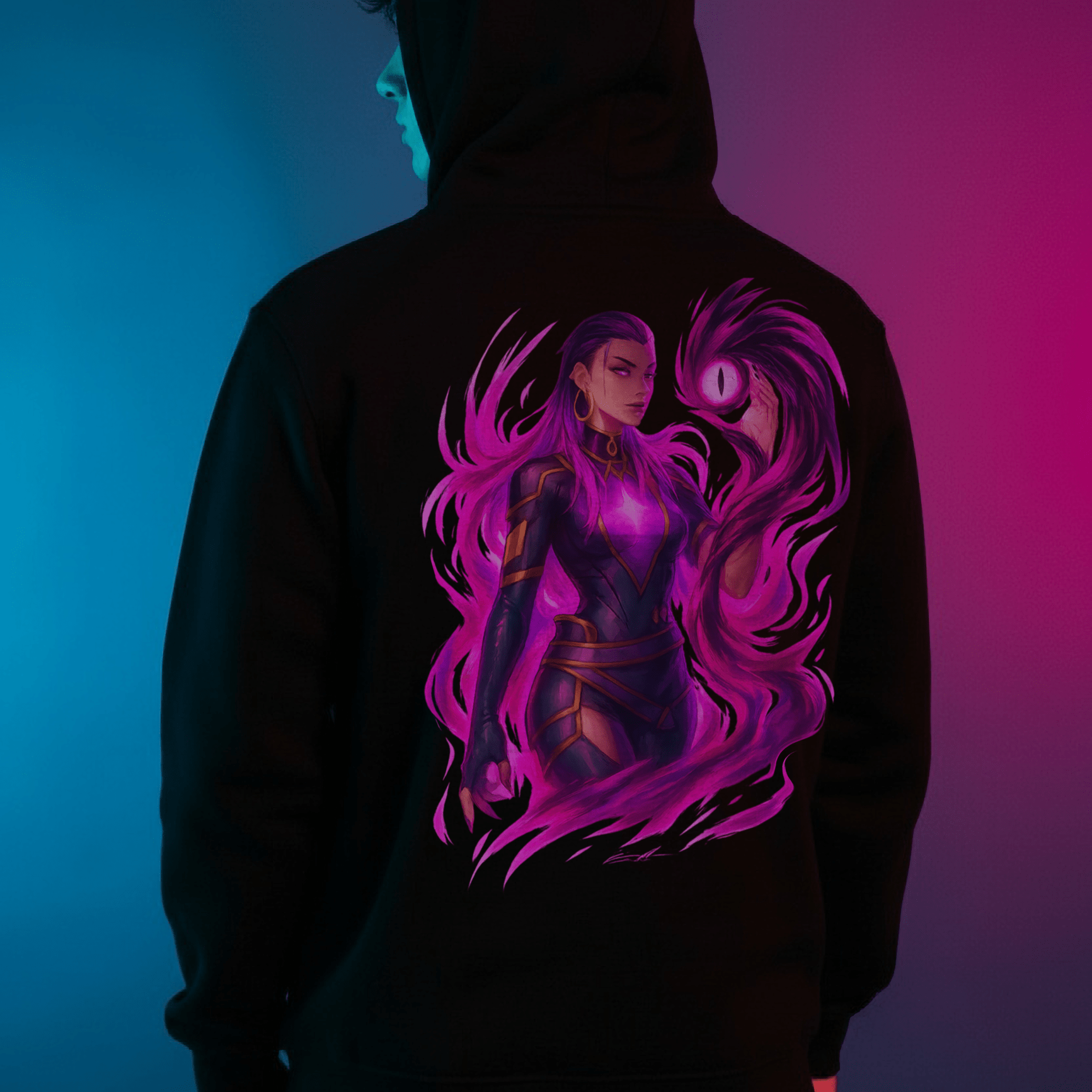 Reyna Unisex College Hoodie - essentiarealm