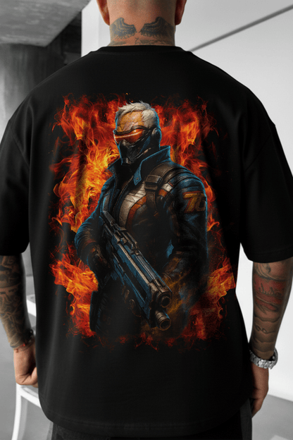 Soldier 76 Unisex Heavy Cotton Tee - essentiarealm