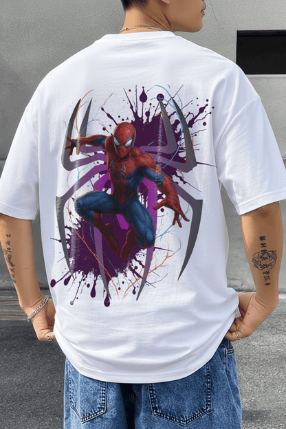 Spider man Unisex Heavy Cotton Tee - essentiarealm