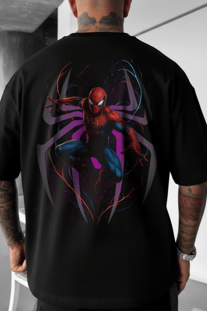 Spider man Unisex Heavy Cotton Tee - essentiarealm
