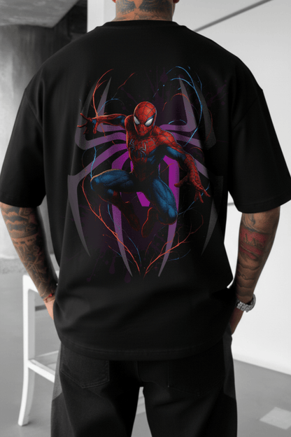 Spider man Unisex Heavy Cotton Tee - essentiarealm